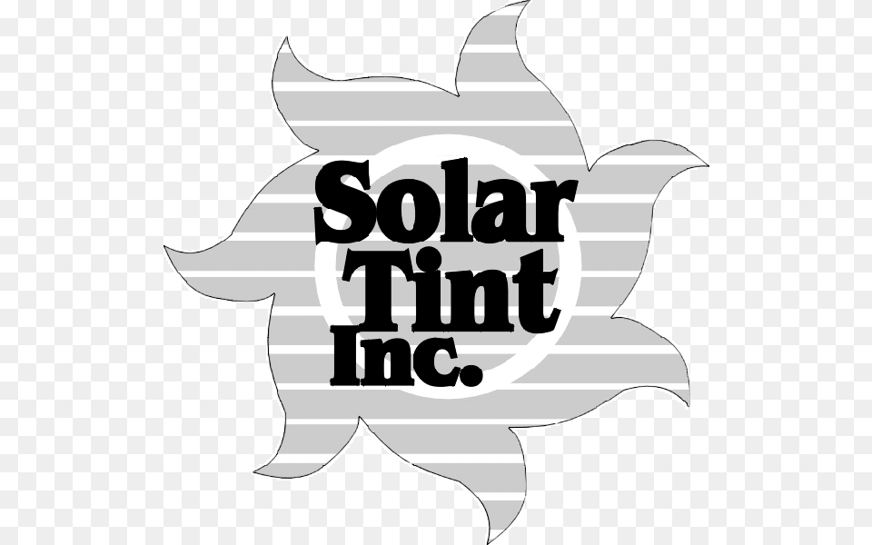 Solar Tint Inc, Sticker, Logo Png Image