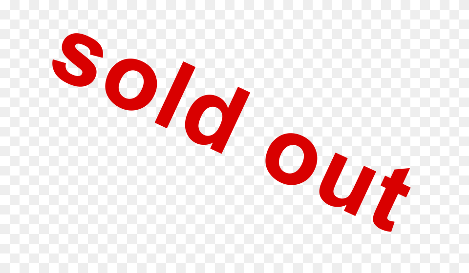 Sold Out, Text Png