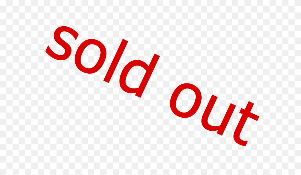 Sold Out, Text Png