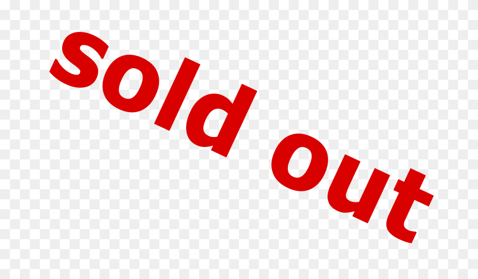 Sold Out, Text Png Image