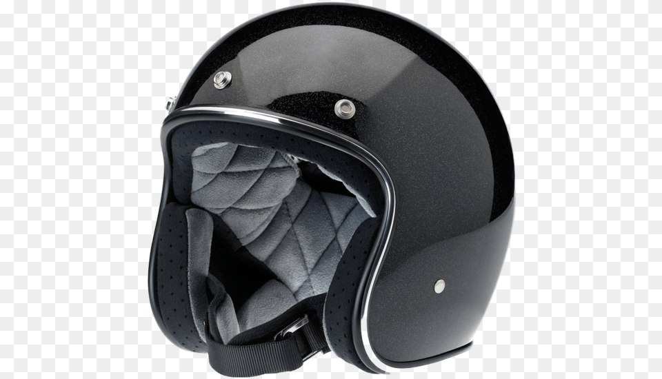 Sold Out Biltwell Bonanza Helmet Biltwell Black Gold Mini Flake Bonanza, Crash Helmet Free Transparent Png