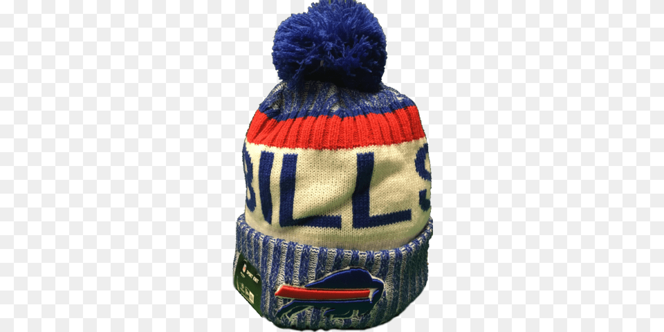 Sold Out Buffalo Bills Nfl 17 Sideline Pom Toque Buffalo Bills Toques, Beanie, Cap, Clothing, Hat Png Image