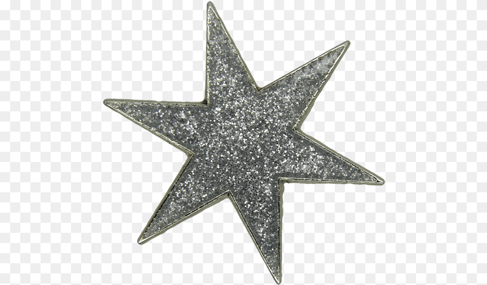 Sold Out Glitter Star Pin Silver Lema Del Ejercito Trigarante, Star Symbol, Symbol, Blade, Dagger Free Png