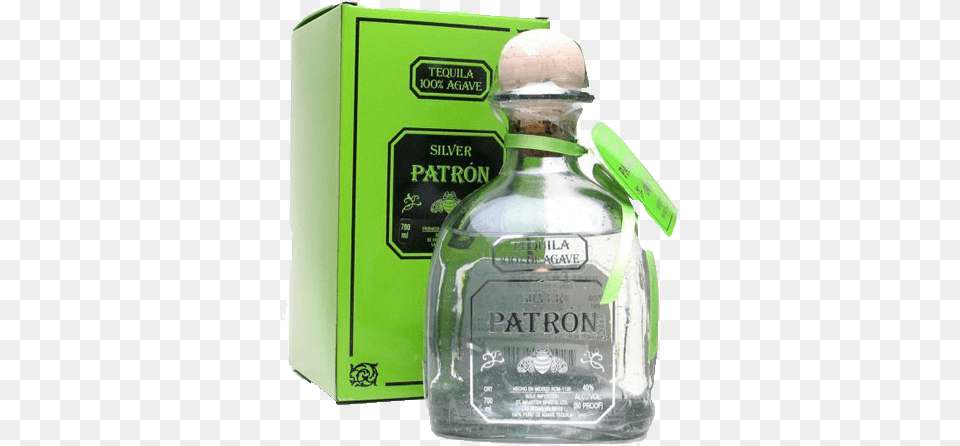 Sold Out Patrn Silver 70cl 40vol Tequila Patron White, Alcohol, Beverage, Liquor, Bottle Png