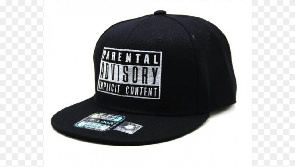 Sold Out Popular Trend Parental Advisory Explicit Content Baseball Cap, Baseball Cap, Clothing, Hat, Helmet Png