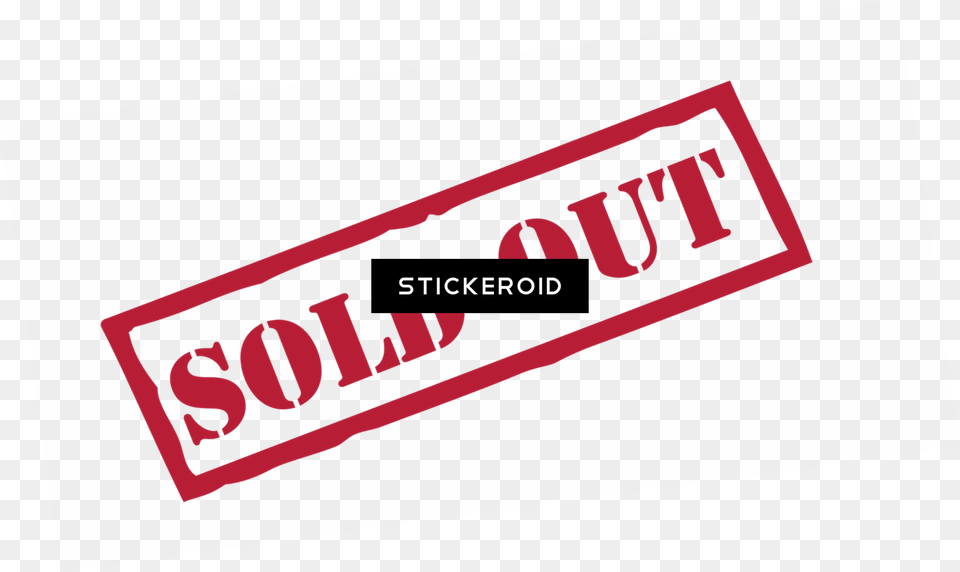 Sold Out Portable Network Graphics Sold Out, Sticker, Blackboard, Text Free Png Download