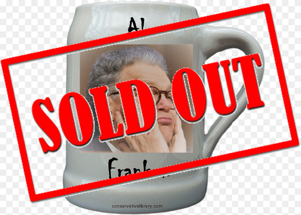 Sold Out Sign, Cup, Adult, Person, Man Png Image