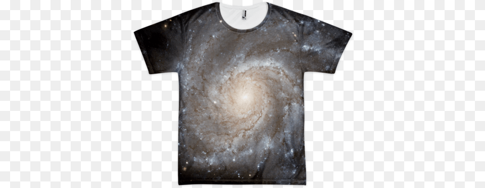 Sold Out Spiral Galaxy Short Sleeve T Shirt Composition Of The Universe The Evolution, Clothing, T-shirt, Nature, Night Free Transparent Png