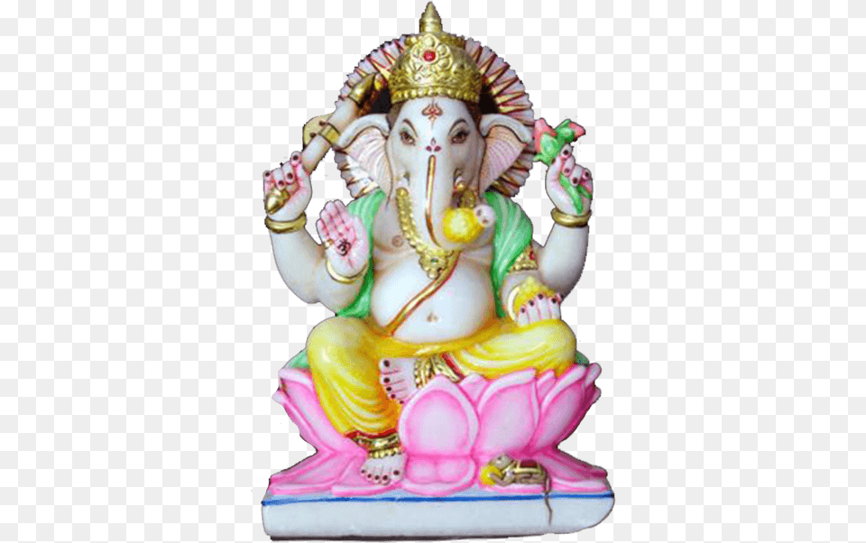 Sold Times Lord Ganesh Statues, Figurine, Pottery, Art, Porcelain Free Png Download