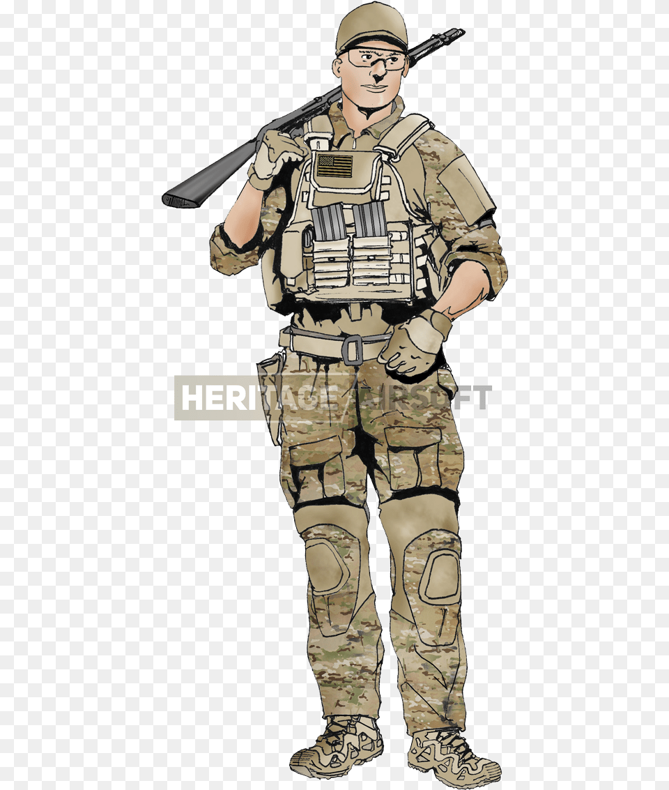 Soldier, Adult, Person, People, Military Uniform Png Image