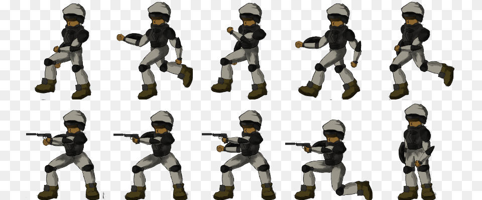 Soldier 2d Sprite Sheet, Person, People, Boy, Child Free Transparent Png