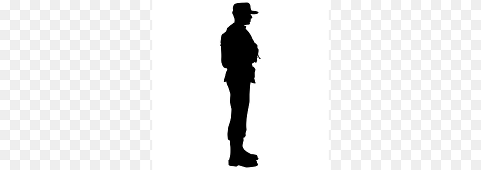 Soldier Silhouette, Adult, Clothing, Hat Free Png Download