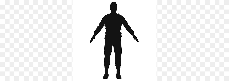 Soldier Silhouette, Adult, Male, Man Free Png