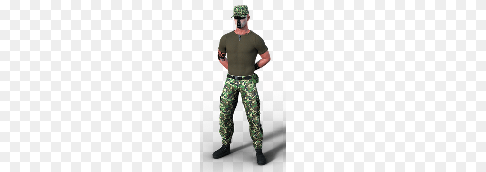 Soldier Military, Military Uniform, Person, Adult Free Png