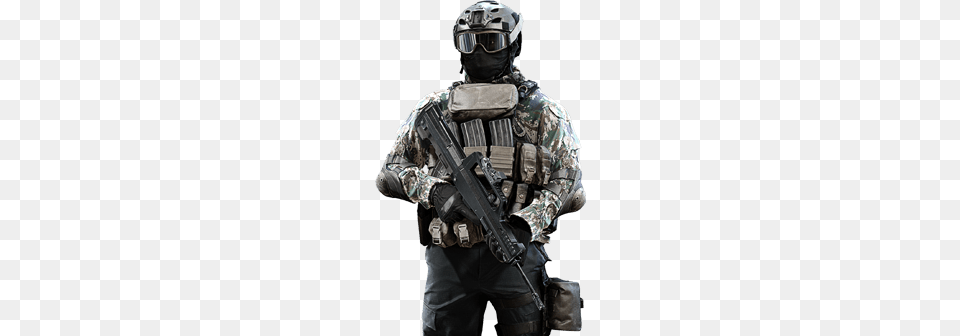 Soldier, Adult, Firearm, Male, Man Png Image