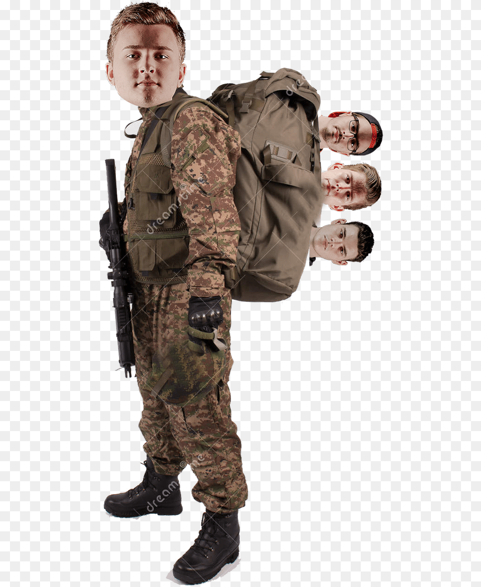 Soldier, Boy, Child, Person, Military Uniform Png Image