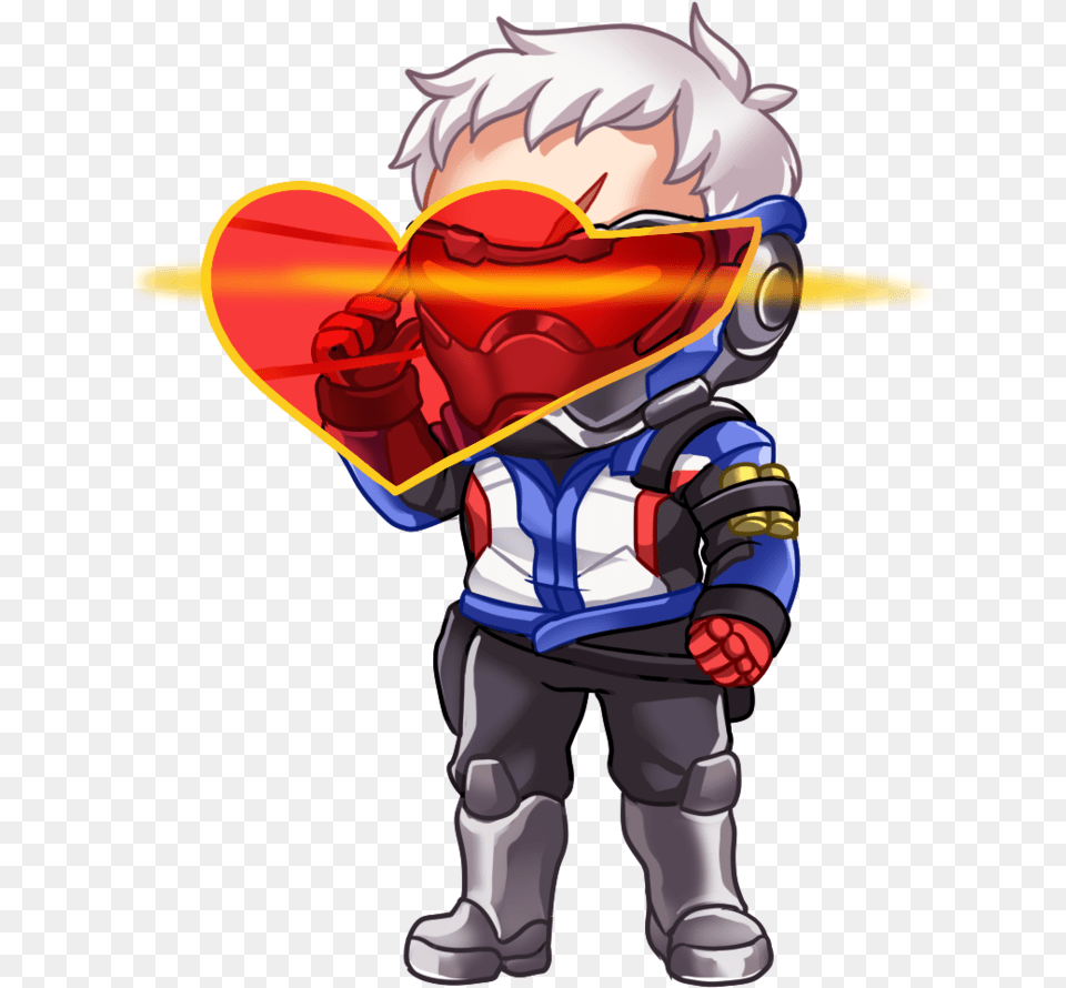 Soldier 76 Cartoon, Book, Comics, Publication, Baby Free Png