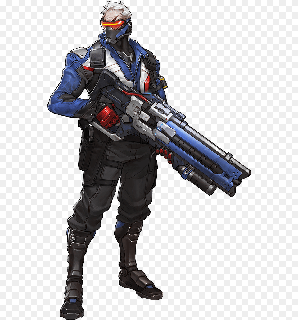 Soldier 76 Vs Captain America 616 Overwatch Soldier, Adult, Male, Man, Person Png