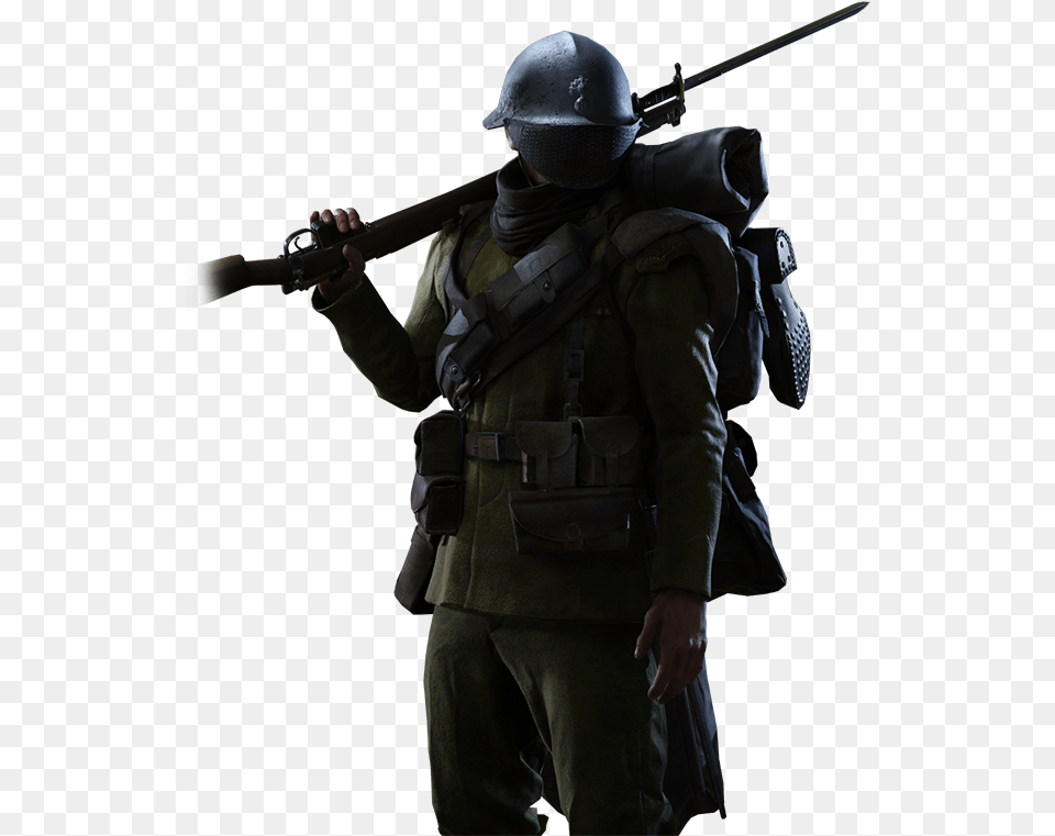 Soldier Battlefield 1 Kill Death Ratio, Adult, Person, People, Man Free Transparent Png
