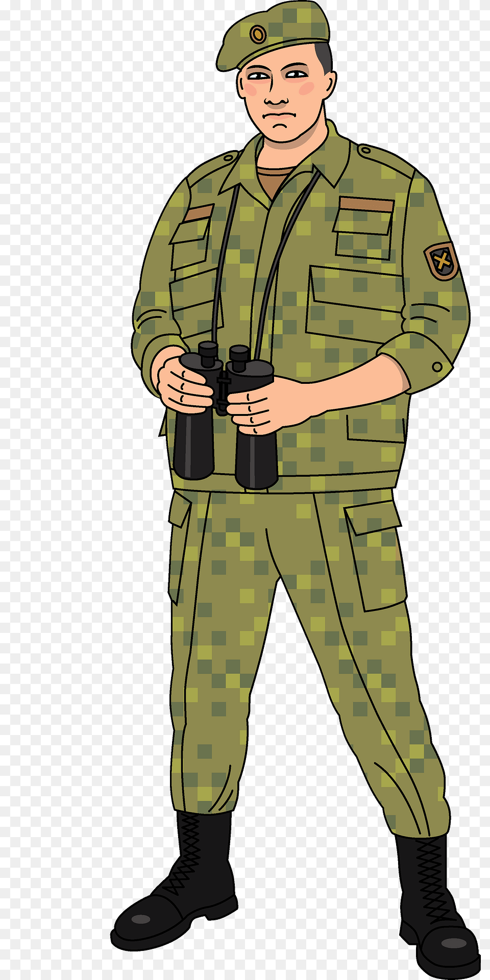 Soldier Clipart, Military, Military Uniform, Adult, Male Free Png Download