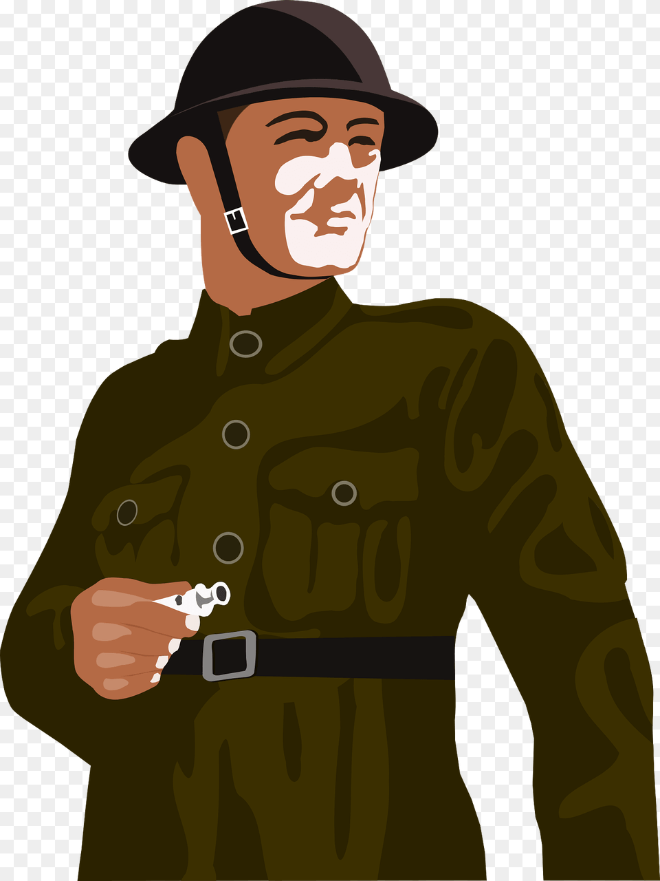 Soldier Clipart, Adult, Person, Man, Male Png Image