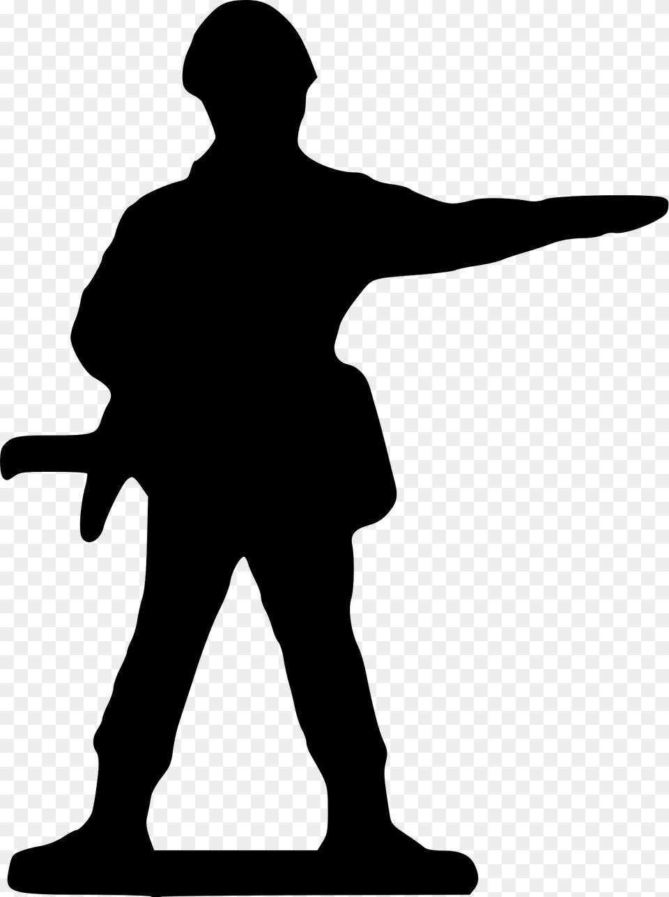 Soldier Clipart, Silhouette, Adult, Male, Man Png Image
