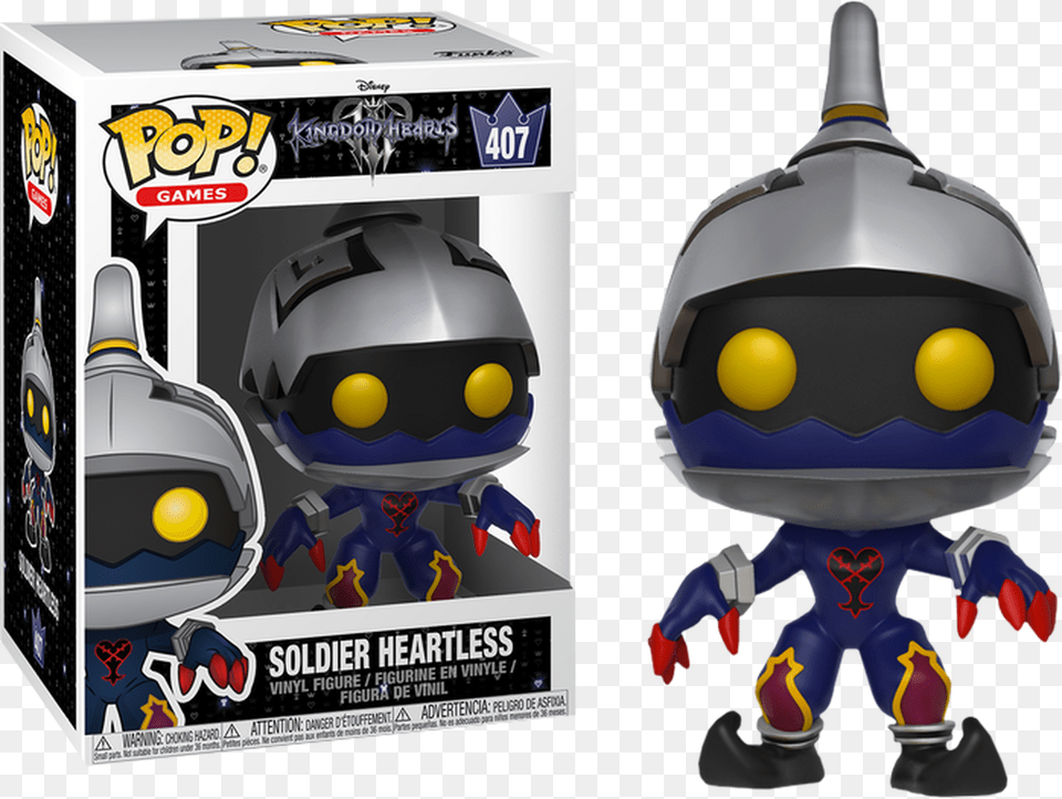 Soldier Heartless Funko Pop Funko Pop Soldier Heartless, Robot, Baby, Person Free Png