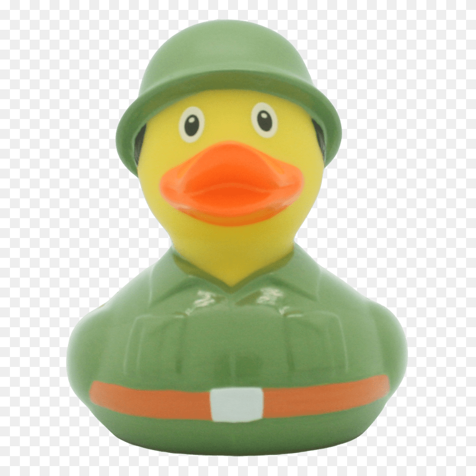 Soldier Rubber Duck, Toy, Figurine, Face, Head Free Transparent Png