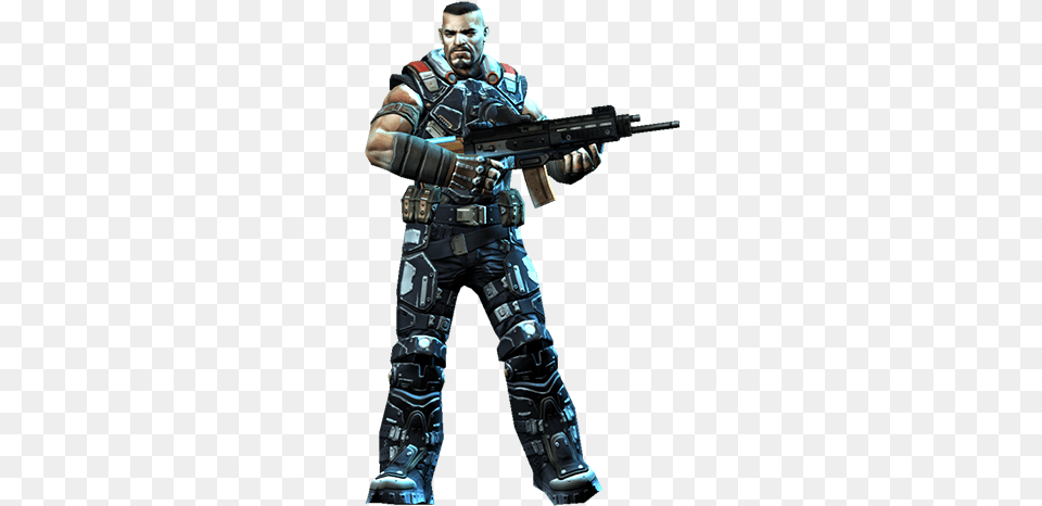 Soldier Shadowgun Deadzone, Adult, Male, Man, Person Free Png Download