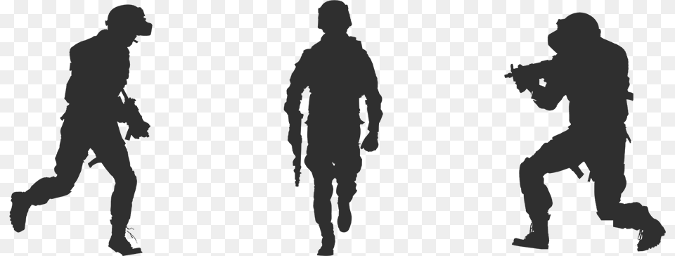 Soldier Silhouette, Cutlery Png Image