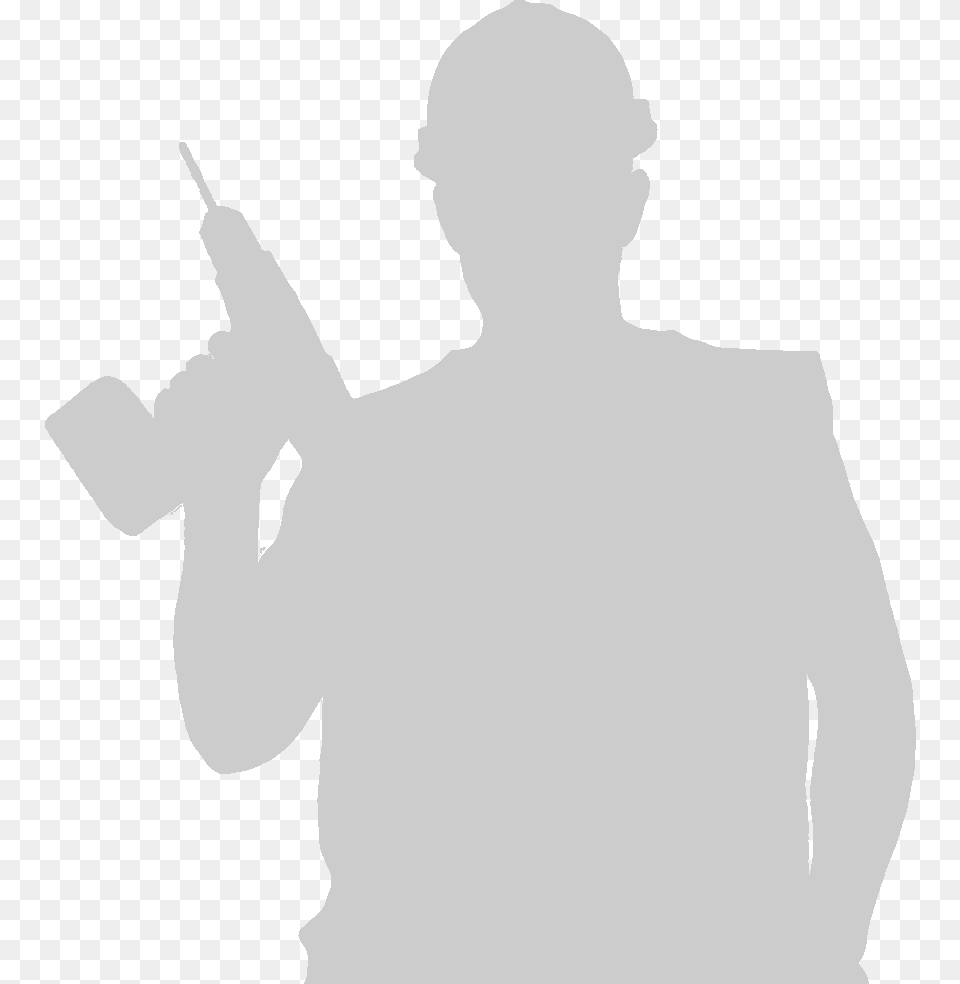 Soldier Silhouette, Gray, Cutlery Free Transparent Png