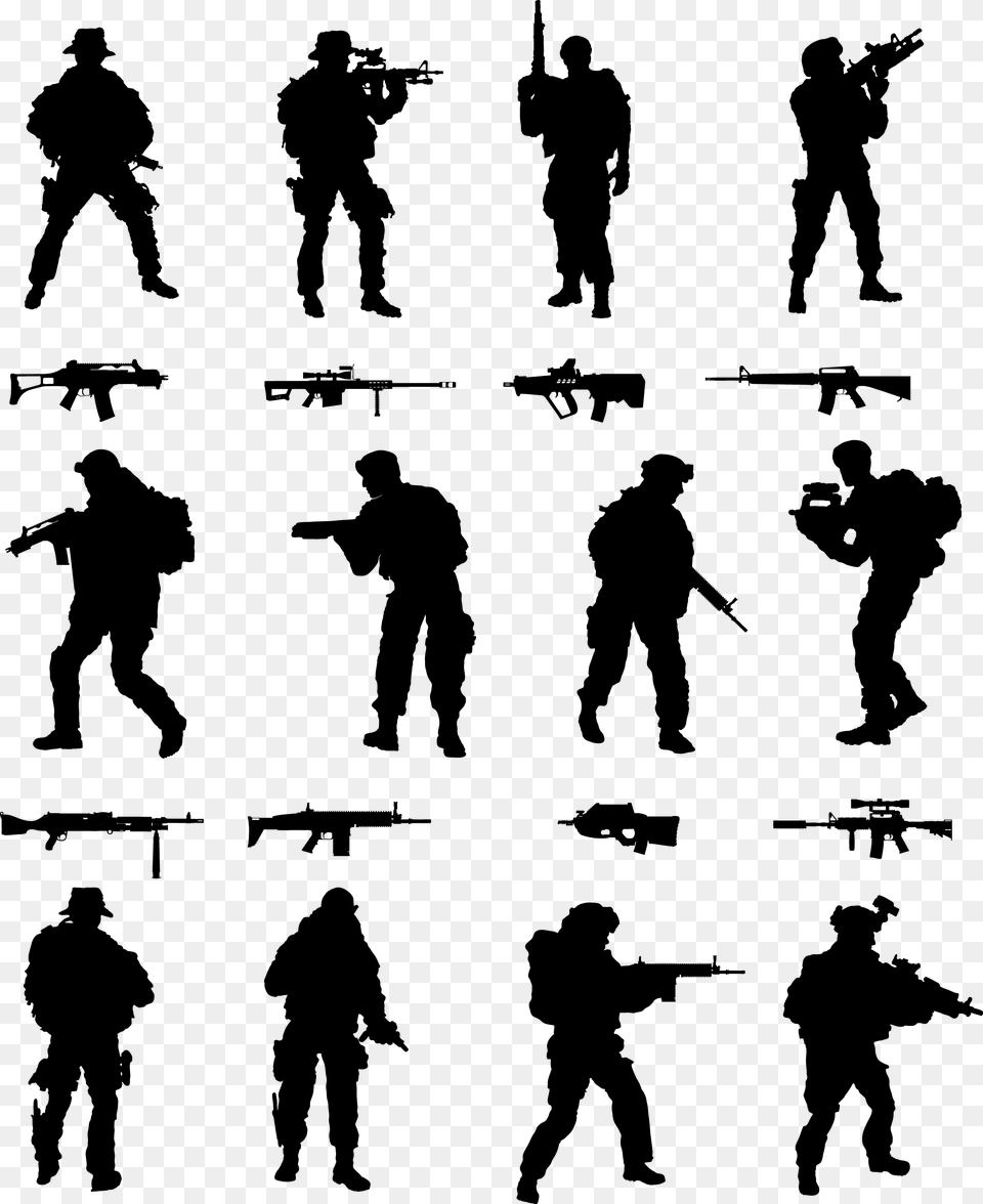 Soldier Silhouette Royalty Soldier Silhouettes, Adult, Person, People, Male Free Png Download