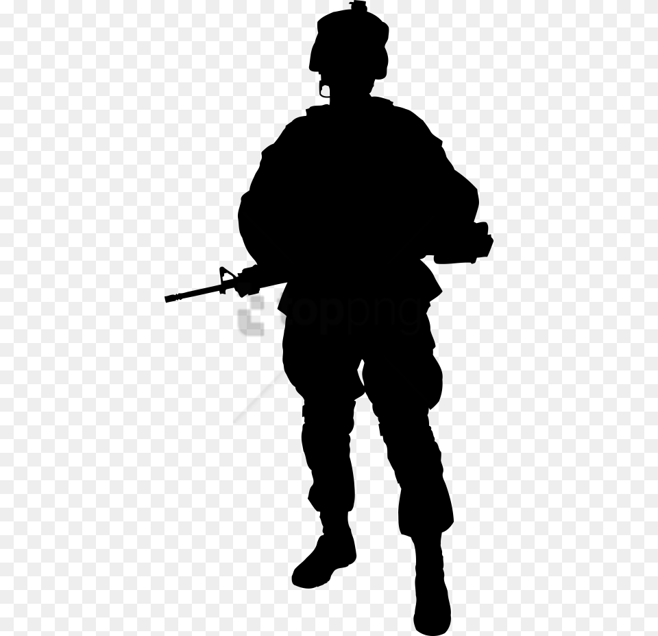 Soldier Silhouette Background, Adult, Male, Man, Person Free Transparent Png