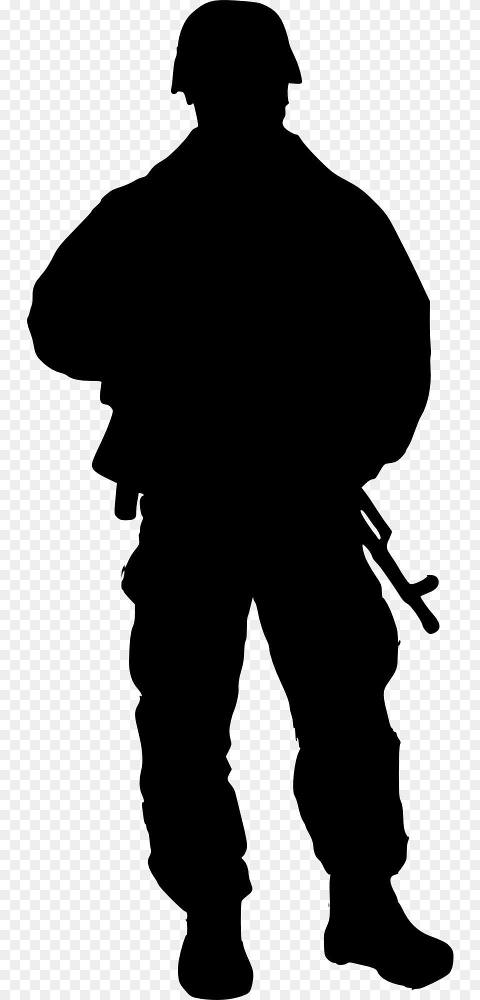 Soldier Silhouettetitle Soldier Silhouette Transparent Background Soldier Black Silhouette, Adult, Male, Man, Person Png