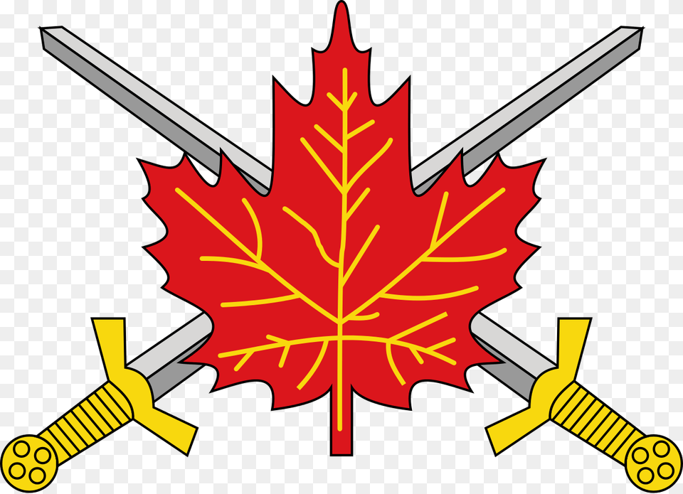 Soldier Svg Flag Canadian Army Badge, Leaf, Plant, Tree, Maple Leaf Png Image