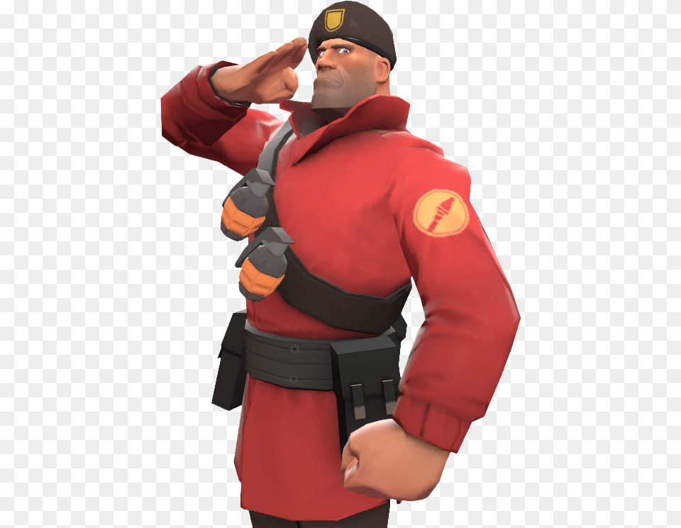 Soldier Tf2 Tf2 Soldier Bill39s Hat, Vest, Clothing, Lifejacket, Costume Free Png