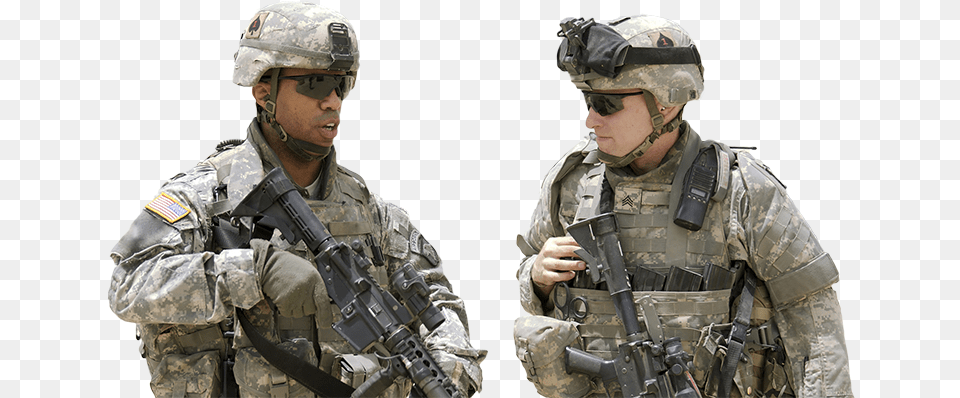 Soldier With Kevlar Vest, Military Uniform, Military, Adult, Person Free Png Download
