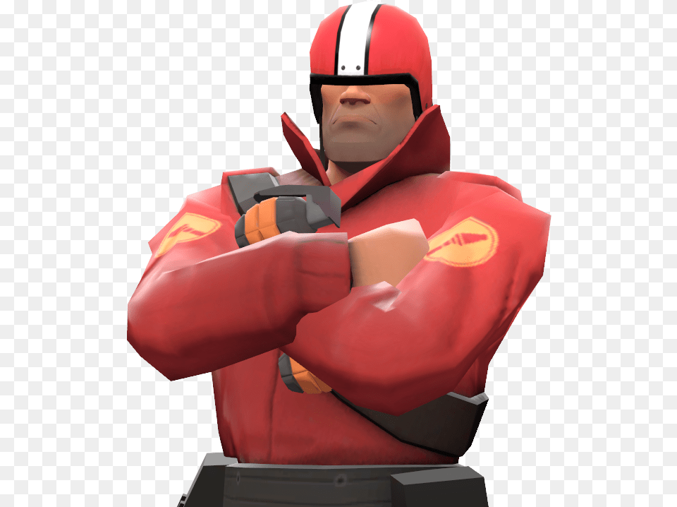 Soldier With The Human Cannonball Tf2 Tf2 Helmet All Class, Clothing, Lifejacket, Vest, Adult Png Image