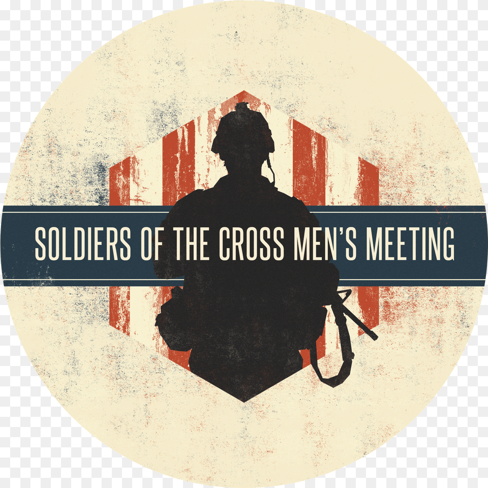 Soldiers Of The Cross Label, Adult, Logo, Male, Man Free Png Download