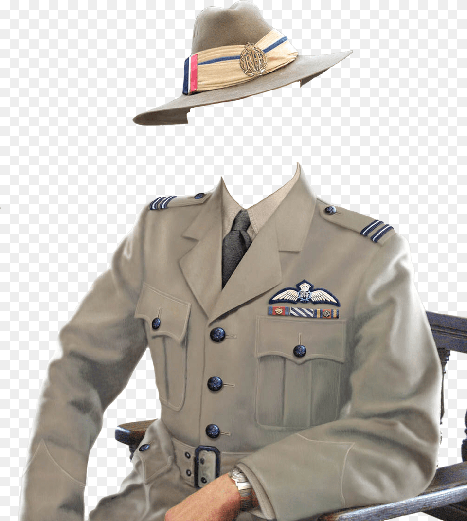 Soldiers Ww2 British Uniform Officer, Hat, Clothing, Coat, Adult Free Transparent Png