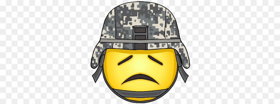 Soldiertired Discord Emoji Military Emoji, Clothing, Crash Helmet, Hardhat, Helmet Free Png Download