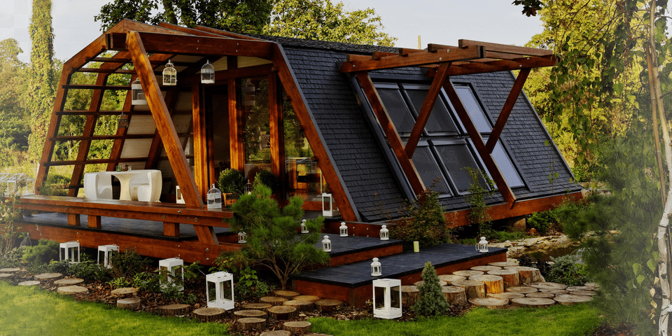 Soleta Zeroenergy Soleta Zeroenergy Tiny Ecological House, Architecture, Wood, Shelter, Porch Free Png Download