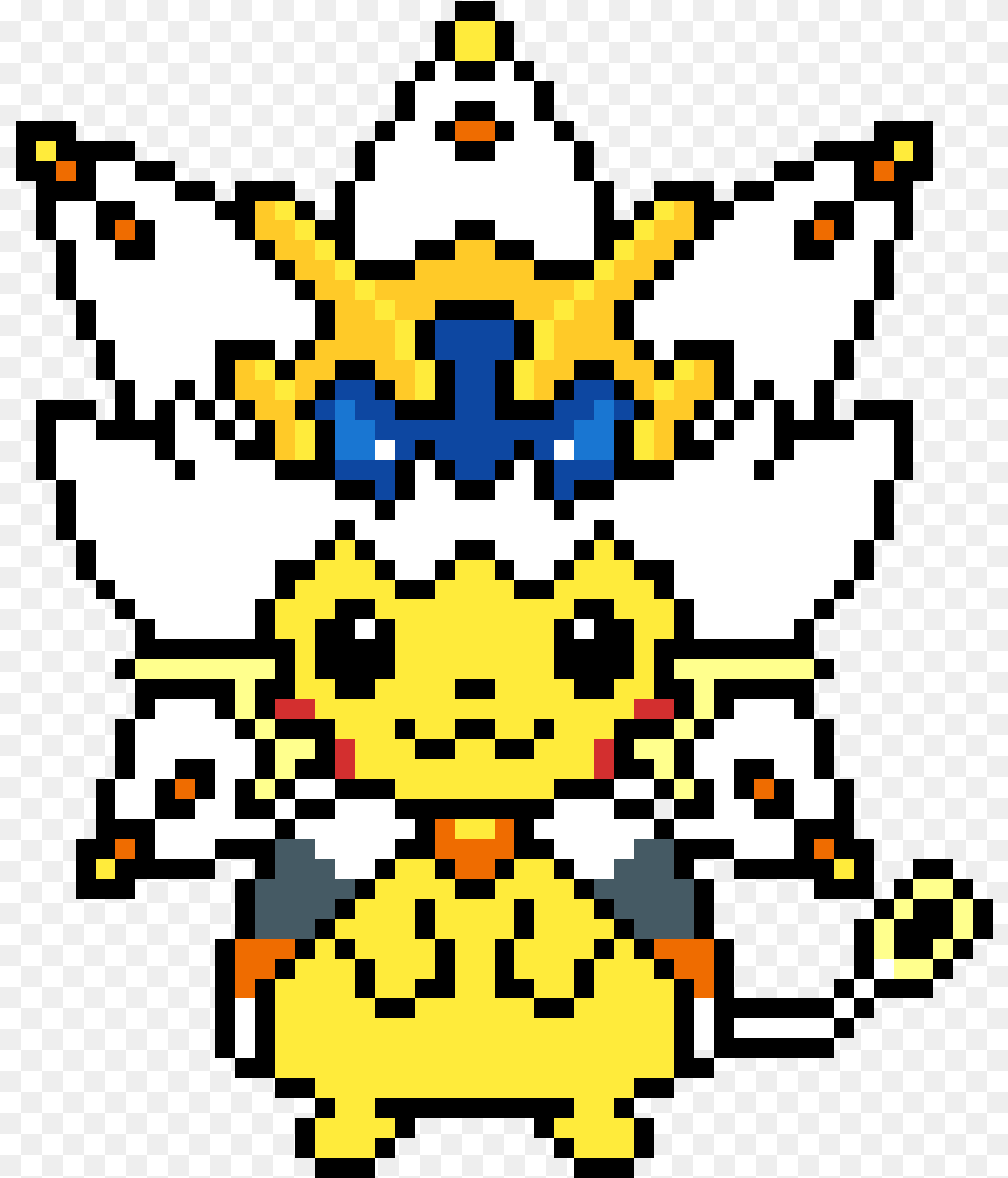 Solgaleo Pixel Art Pokemon, Qr Code Free Transparent Png