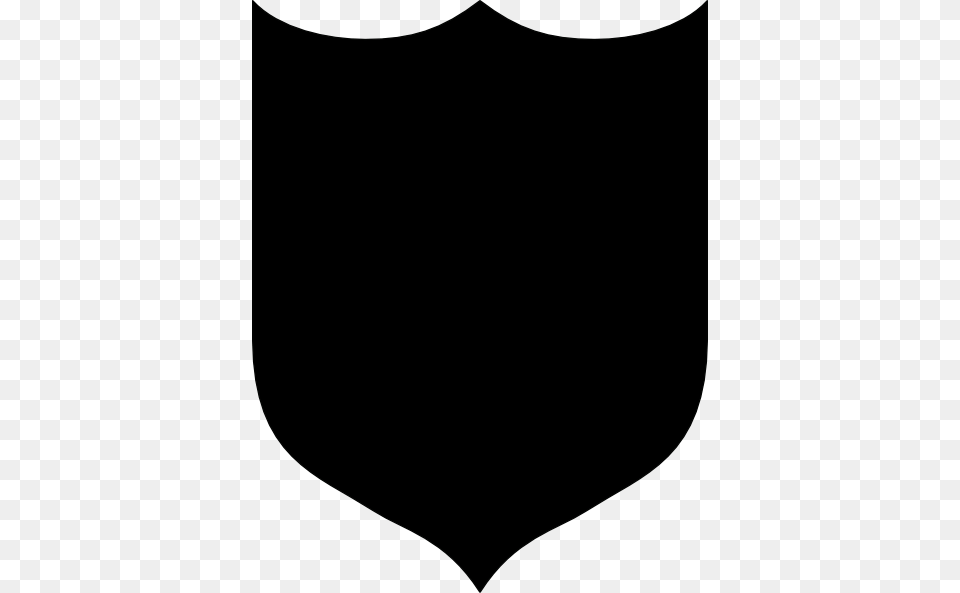 Solid Black Shield Clip Art, Armor, Clothing, T-shirt Free Png Download