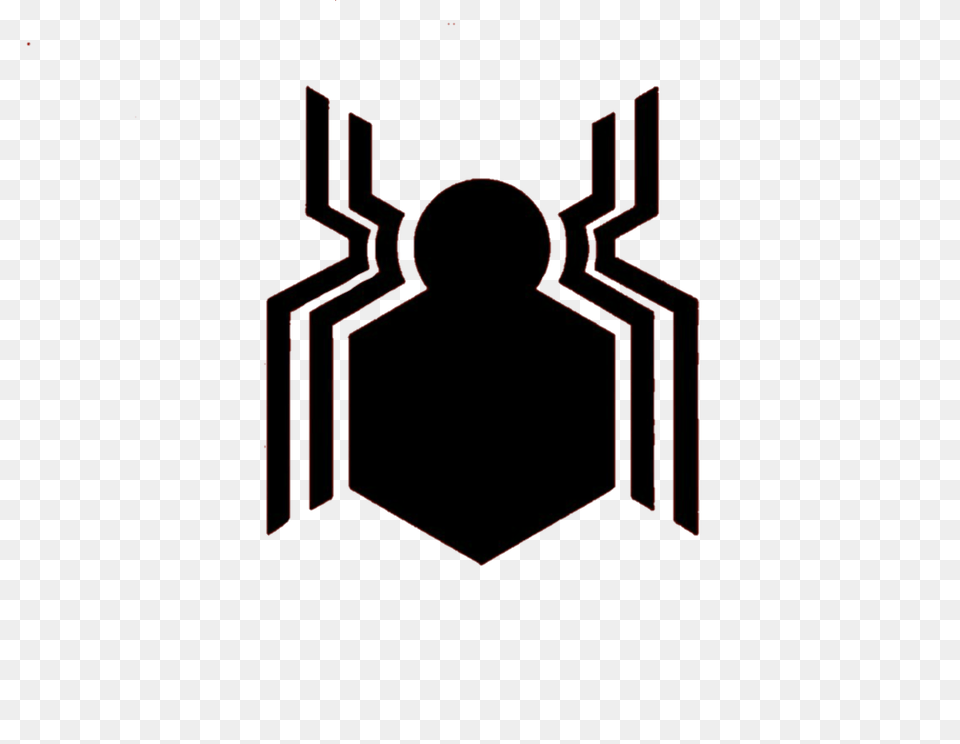 Solid Black Spiderman Symbol, Accessories, Formal Wear, Tie, Dynamite Free Png