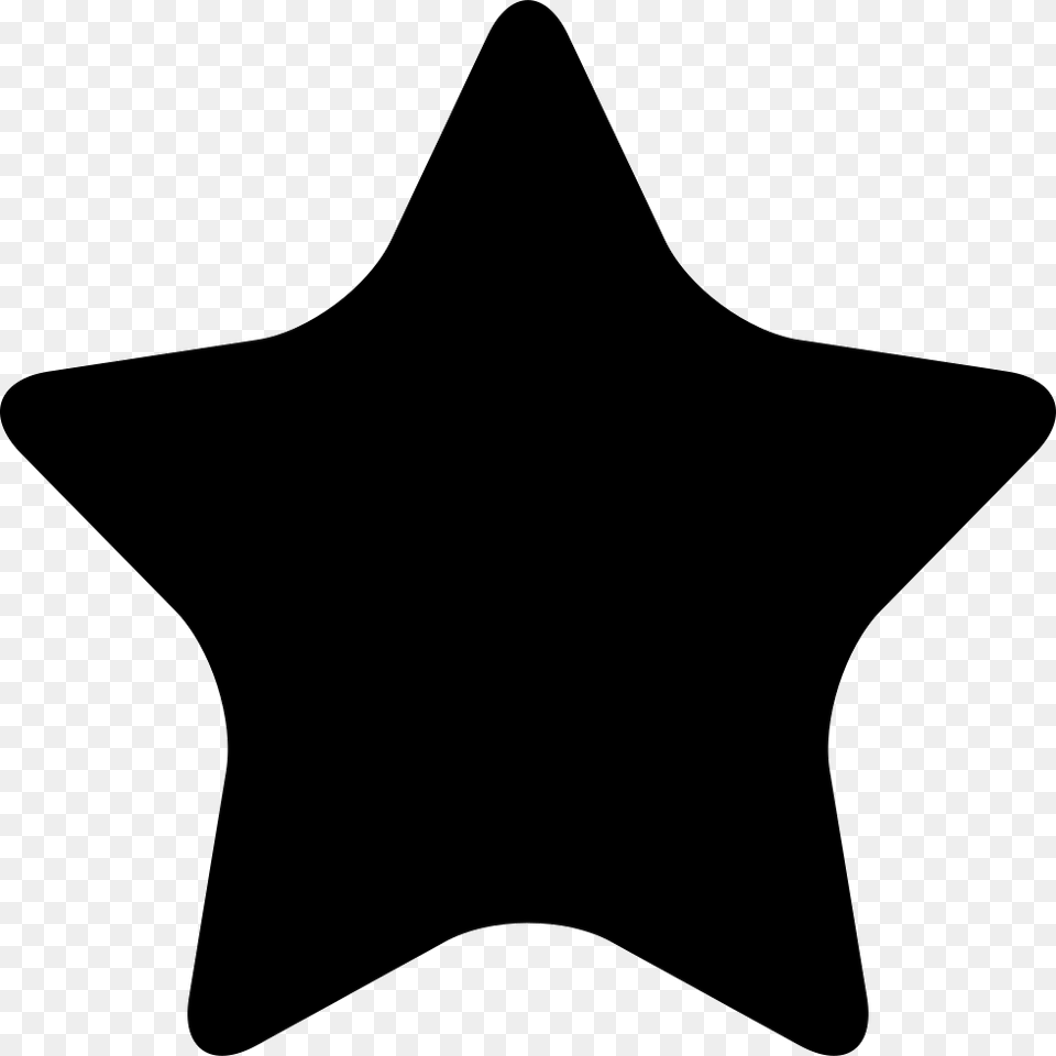 Solid Black Star Fa Fa Star Icon Star Bullet Point, Star Symbol, Symbol, Diaper Free Transparent Png