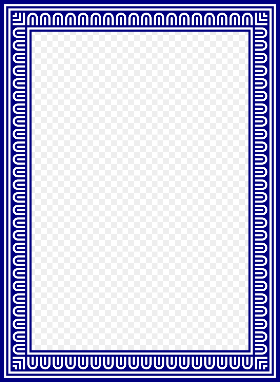 Solid Blue Frame Remix Clipart, Home Decor, Rug Free Png