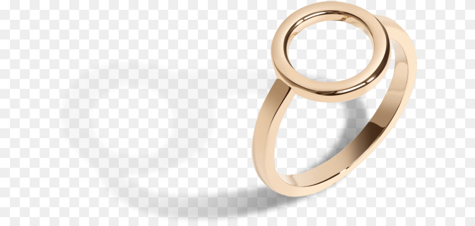 Solid Circle Ring Engagement Ring, Accessories, Jewelry Free Png Download