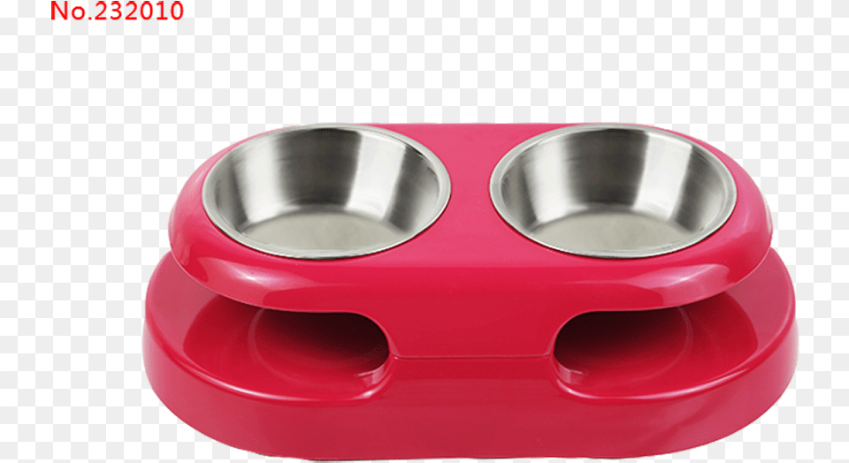 Solid Color Double Dog Bowl Set Circle, Cup, Hot Tub, Tub Free Png