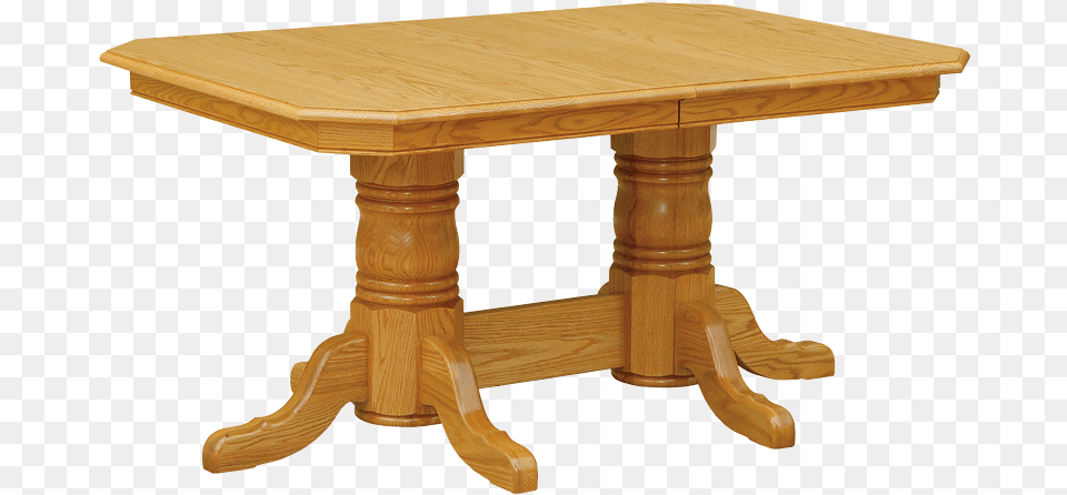 Solid Oak Cherry Furniture Dining Table Clipart Wooden Table In, Dining Table, Coffee Table Png Image